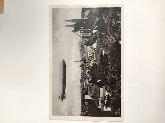 Zeppelin 26.8.1939 Saksasta Poriin