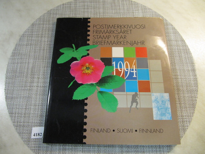 Postimerkkivuosi kirja 1994.