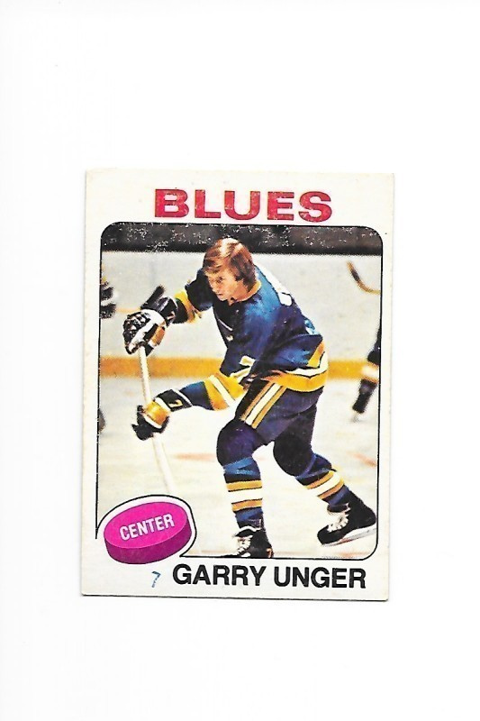 1975-76 OPC #40 Garry Unger St Louis Blues