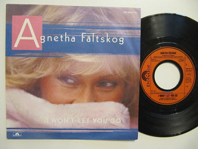 Agnetha Fältskog I Won't Let You Go 7" sinkku ABBA