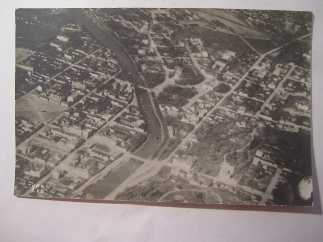 VANHA Postikortti Turku 1930-l  Alkup.Mallikappale