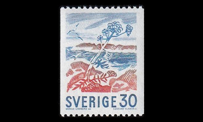 Ruotsi 592 ** Kasvi väinönputki (1967)