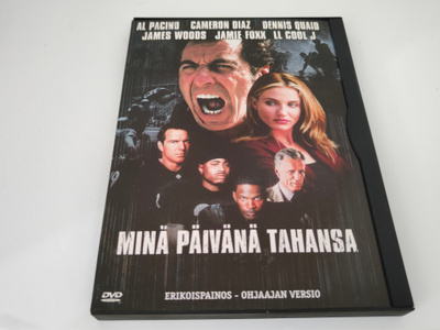 Minä päivänä tahansa (Any Given Sunday) (1999) - DVD - Suomi