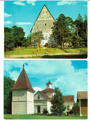 Kirkkokortit, Lohja ja Luopioinen