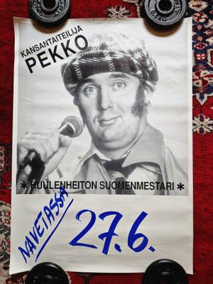 Pekko vintage Keikkajuliste 60×42cm