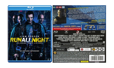 UUSI RUN ALL NIGHT BLU-RAY (2015) - ILMAINEN TOIMITUS