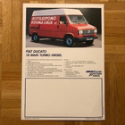 Esite Fiat Ducato 14, 14 Turbo Diesel, 18 Turbo Diesel 1986 - pikkukuva 3