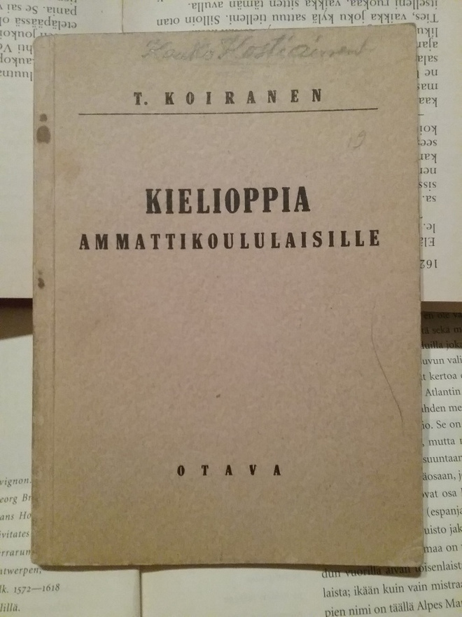 T. Koiranen - Kielioppia ammattikoululaisille (nid.)