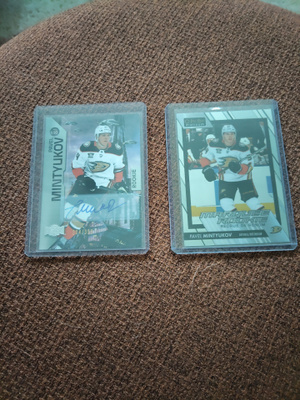 Pavel Mintyukov 23-24 Metal Auto Rookie #190 + Opc