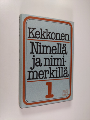 Urho Kekkonen : Nimellä ja nimimerkillä 1