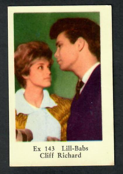 Keräilykuva - Lill-Babs - Cliff Richard Ex 143