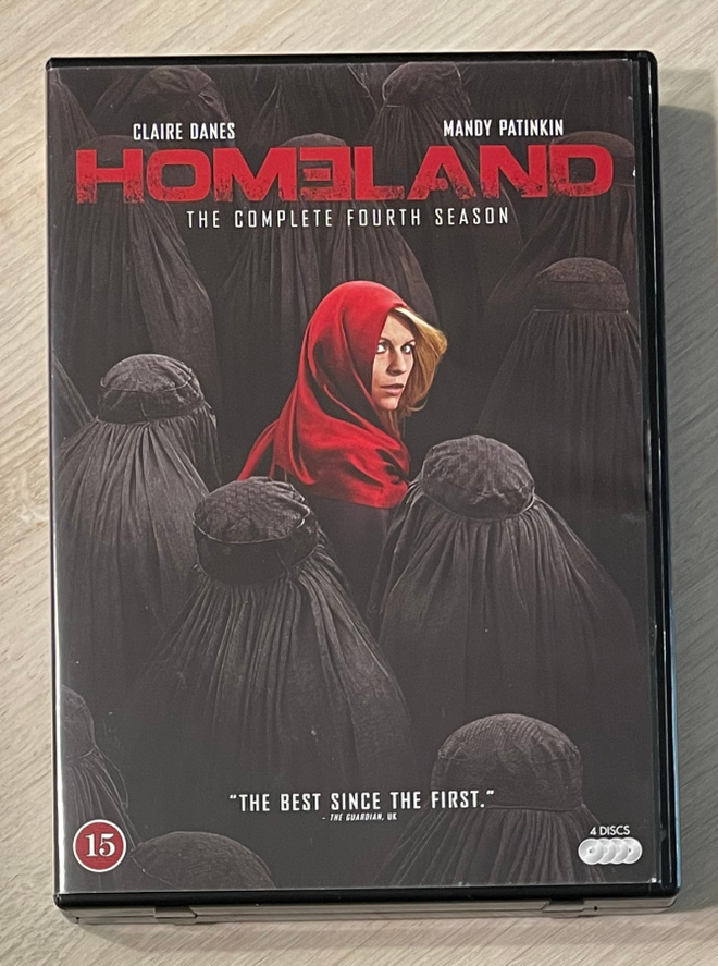 Isänmaan puolesta: Kausi 4 (4DVD) Claire Danes
