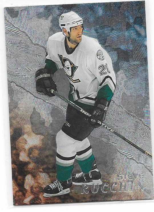1998-99 Be A Player #151 Steve Rucchin Anaheim Mighty Ducks