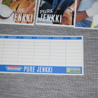 jenkki xylitol r-kioski purukumi lukujärjestyskortteja 7kpl - pikkukuva 2