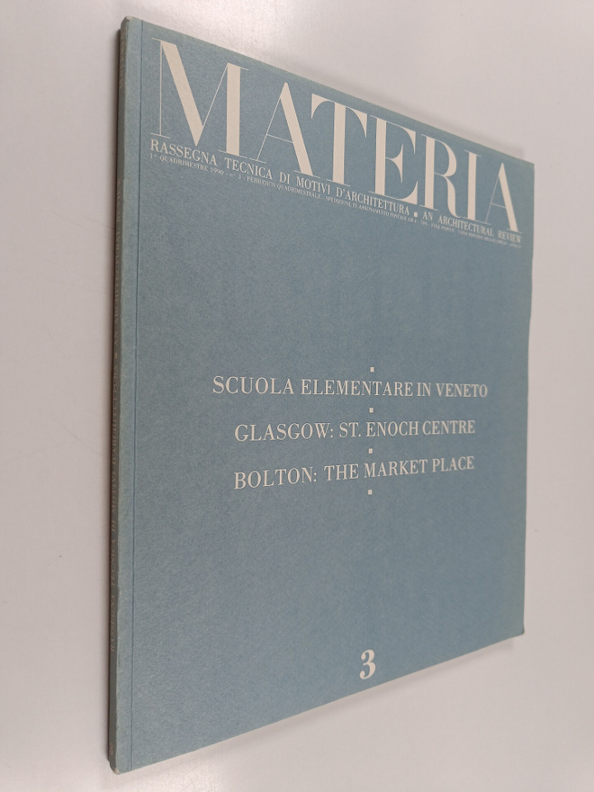 Materia : Rassegna tecnica di motivi d'architettura 3 : S...