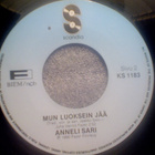 ANNELI SARI :: NIIN SAMMUI RAKKAUS :: VINYYLI  7"    1990 - pikkukuva 3
