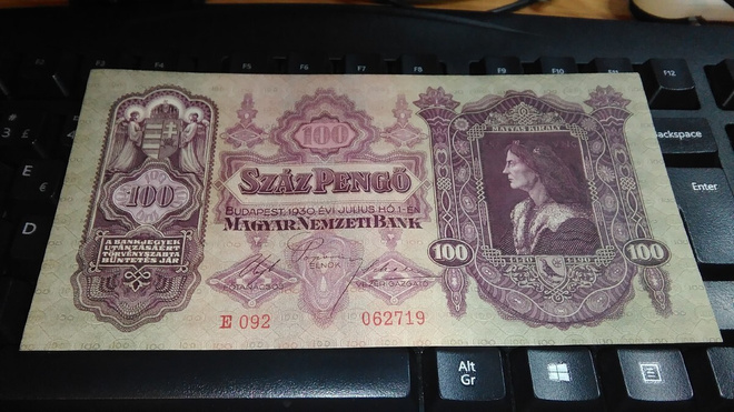 Hungary Unkari 100 Pengö 1930 P98 UNC