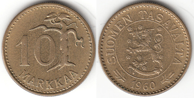 10 mk 1960