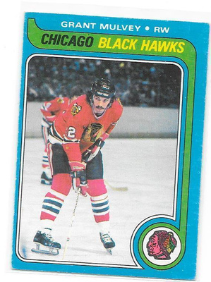 1979-80 OPC #88 Grant Mulvey Chicago Blackhawks