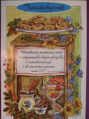Ingrid Elf resepti juustohyrrät