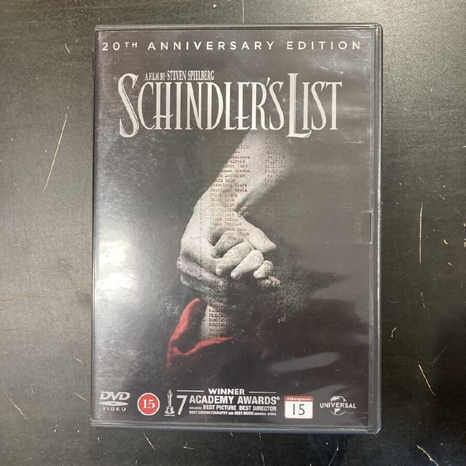 Schindlerin lista (20th anniversary edition) 2DVD