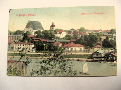 Porvoo - 1916 rivil Nybro + Myrskylä takana