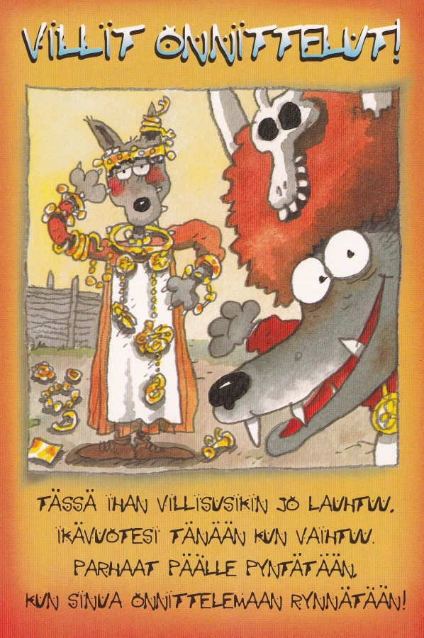 Mauri Kunnas: Villit  onnittelut !   b417