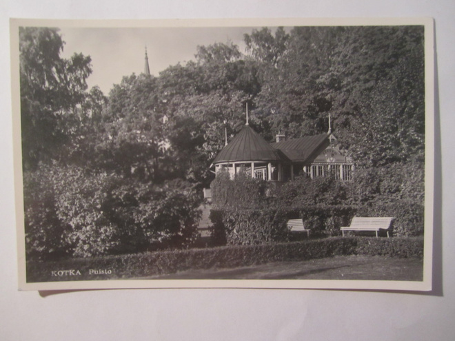 VANHA Postikortti Kotka 1950-l Alkup.Mallikappale