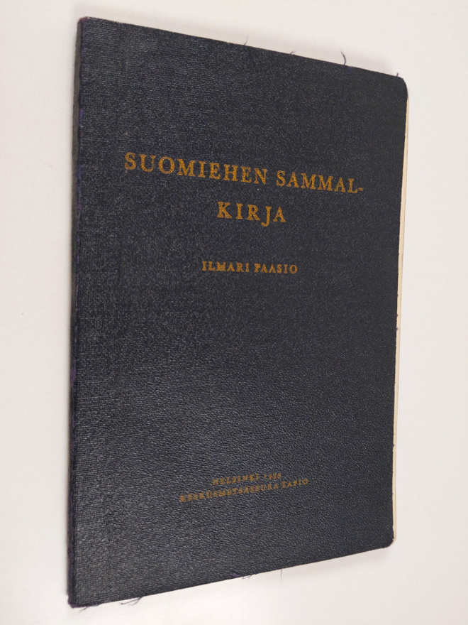 Ilmari Paasio : Suomiehen sammalkirja