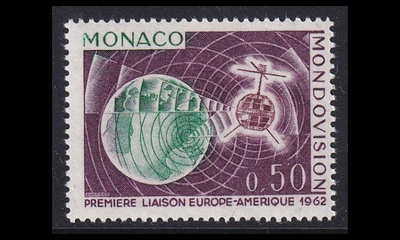 Monaco 731 ** Telstar TV-satelliitti (1963)