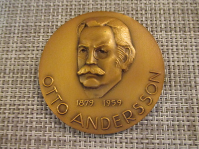 Otto Andersson 1879-1959 mitali / Gunnar Elfgren