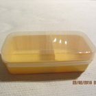 Tupperware Kvartetti 980ml tilanjakajalla, keltainen, uusi - pikkukuva 1