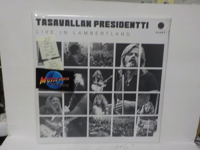 TASAVALLINEN PRESIDENTTI - LIVE IN LAMBERTLAND UUSI 2LP