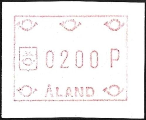 Åland 1984 Yleismerkit FRAMA 2,00 mk ** LaPe ATM Å 1
