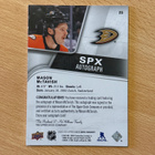 2022-23 SPx Mason McTavish Autograph - pikkukuva 2