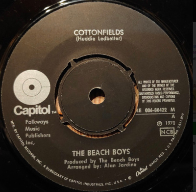 THE BEACH BOYS: Cottonfields * The Nearest… * SWE 1970