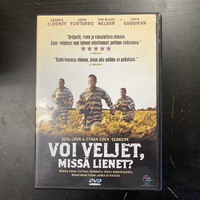 Voi veljet, missä lienet? DVD