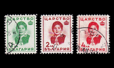 Bulgaria 312-4 o Prinsessa Marie-Luise (1937)