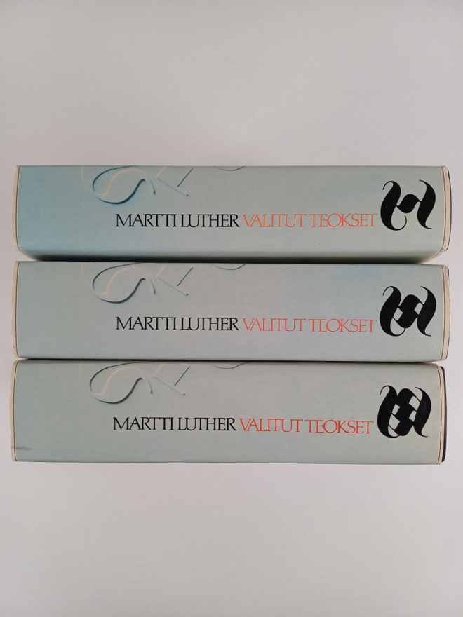 Martti Luther : Valitut teokset 1-3