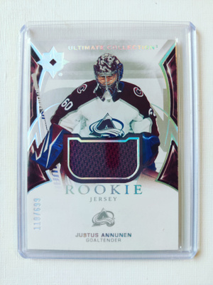 Justus Annunen - 21-22 Ultimate Rookies Jersey /699