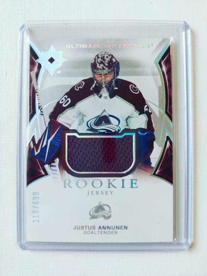 Justus Annunen - 21-22 Ultimate Rookies Jersey /699