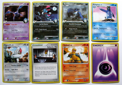 Pokemon kortteja 8 kpl, Katso