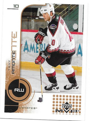 2002-03 Upper Deck MVP #139 Tony Amonte Phoenix Coyotes
