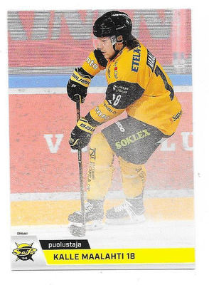 2018-19 CardSet #122 Kalle Maalahti Saipa