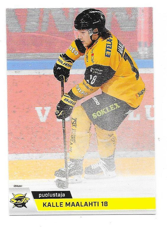 2018-19 CardSet #122 Kalle Maalahti Saipa