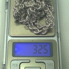 Cordell ketju, hopea 830, L 5,7 mm, P 70 cm, 32,5 g - pikkukuva 5