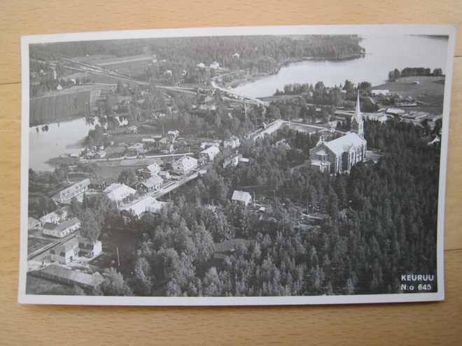 VANHA Postikortti Keuruu Karhumäki 1930-luku