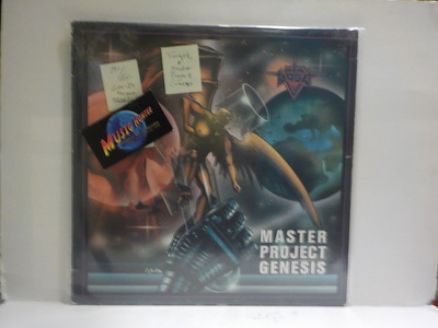 TARGET - MASTER PROJECT GENESIS M-/EX- SAKSA 1989 LP