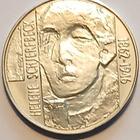 JUHLARAHA. Hopea 100 mk, Schjerfbeck vuodelta 1996, - pikkukuva 2
