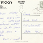 Postikortti, PENTIK, Riekko-kalusto, Erikoisleima - pikkukuva 2